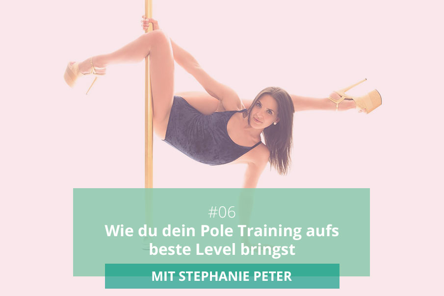 Stephanie Peter beim Pole Dance Podcast