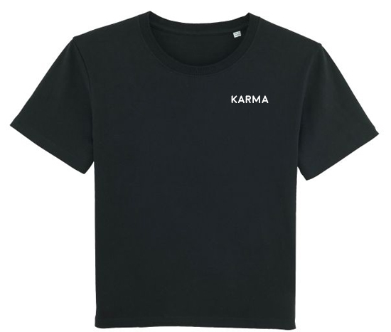 KARMA Statement Shirt ONYX BLACK